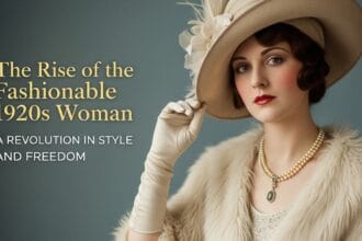 The Rise of the Fashionable 1920s Woman, A Revolution in Style and Freedom