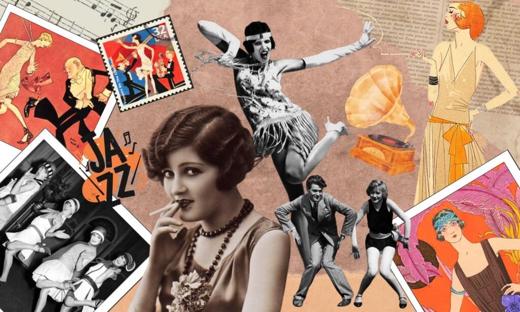 1920s fashion trends for women flapper dress style,Vintage flapper girl with pearl necklace and headband,Drop waist dress 1920s fashion for women,Cloche hat and bob haircut 1920s outfit,Sequined evening dress 1920s vintage glamour, girly times