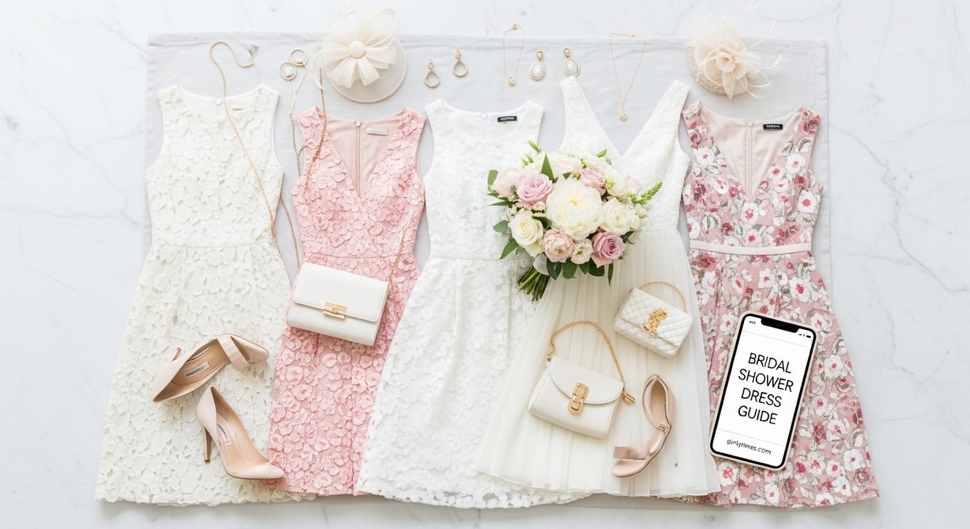 bridal shower dress