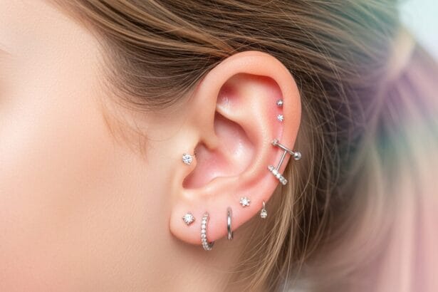 Girls Ear Piercing
