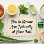 Remove Acne Naturally at Home