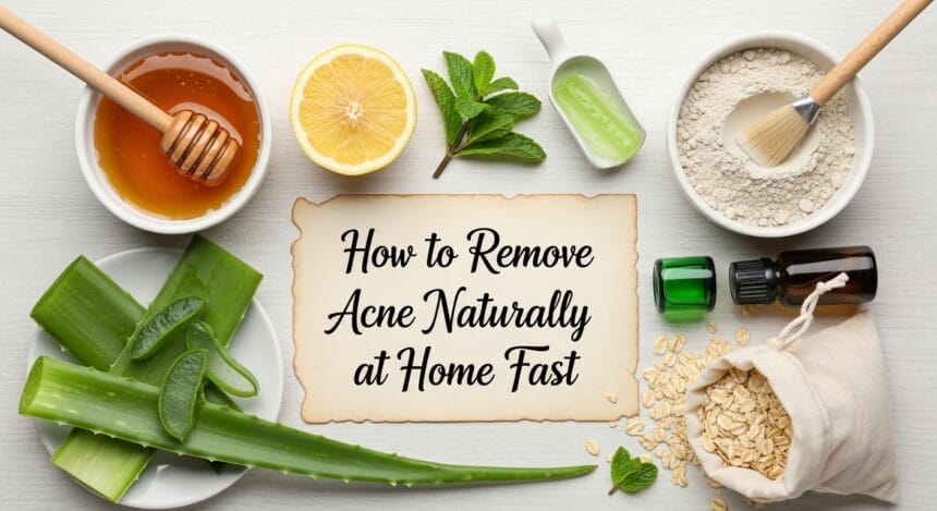 Remove Acne Naturally at Home
